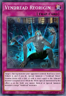 Vendread Reorigin Yu-Gi-Oh card
