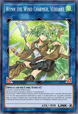 Wynn the Wind Charmer, Verdant Yu-Gi-Oh card
