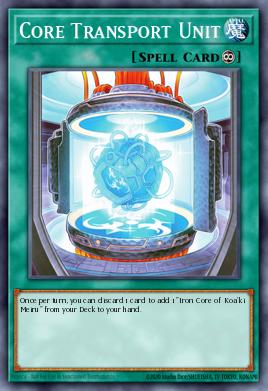 Core Transport Unit Yu-Gi-Oh card