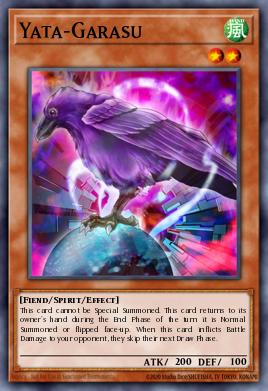 Yata-Garasu Yu-Gi-Oh card