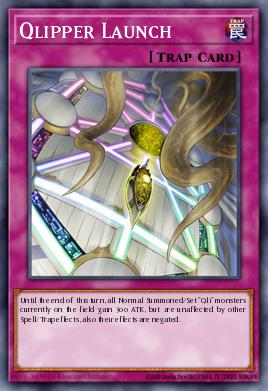 Qlipper Launch Yu-Gi-Oh card