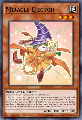 Miracle Ejector Yu-Gi-Oh card