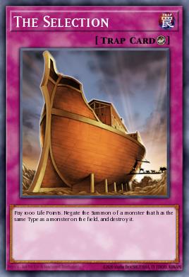 The Selection Yu-Gi-Oh card