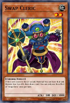 Swap Cleric Yu-Gi-Oh card