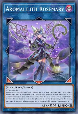 Aromalilith Rosemary Yu-Gi-Oh card
