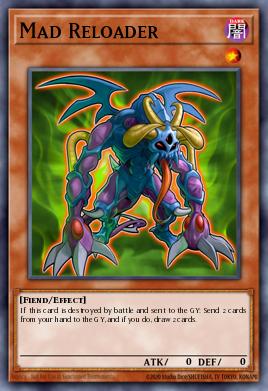Mad Reloader Yu-Gi-Oh card