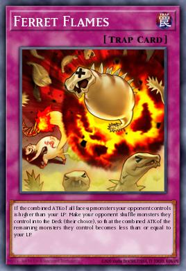 Ferret Flames Yu-Gi-Oh card