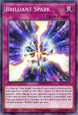 Brilliant Spark Yu-Gi-Oh card