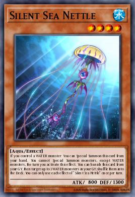 Silent Sea Nettle Yu-Gi-Oh card
