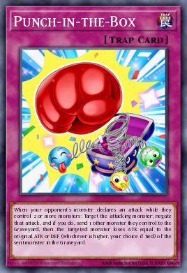 Punch-in-the-Box Yu-Gi-Oh card
