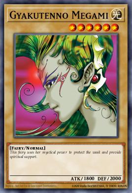 Gyakutenno Megami Yu-Gi-Oh card