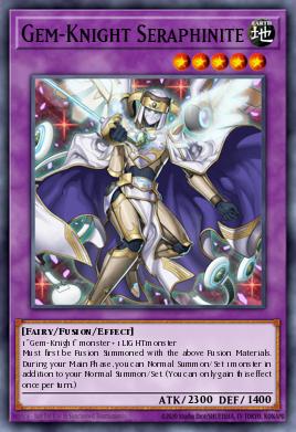 Gem-Knight Seraphinite Yu-Gi-Oh card