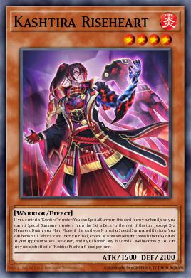 Kashtira Riseheart Yu-Gi-Oh card