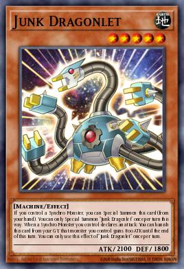 Junk Dragonlet Yu-Gi-Oh card