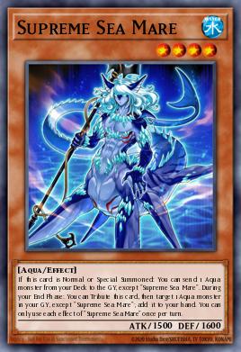 Supreme Sea Mare Yu-Gi-Oh card