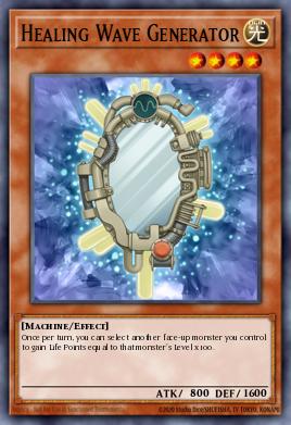 Healing Wave Generator Yu-Gi-Oh card