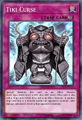 Tiki Curse Yu-Gi-Oh card