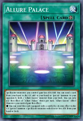 Allure Palace Yu-Gi-Oh card