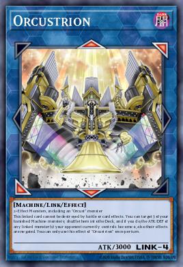 Orcustrion Yu-Gi-Oh card