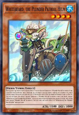 Whitebeard, the Plunder Patroll Helm Yu-Gi-Oh card