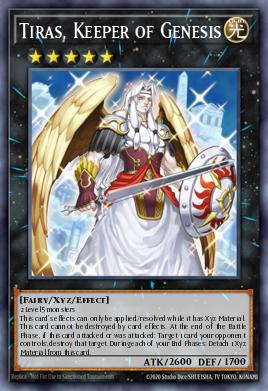 Tiras, Keeper of Genesis Yu-Gi-Oh card