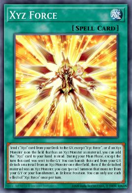 Xyz Force Yu-Gi-Oh card