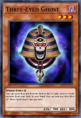 Three-Eyed Ghost Yu-Gi-Oh card