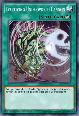 Everliving Underworld Cannon Yu-Gi-Oh card