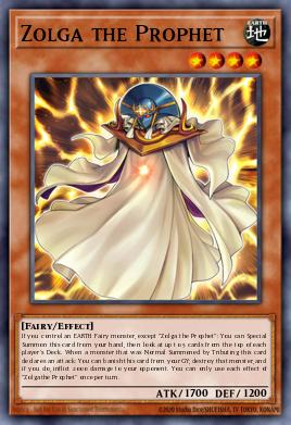 Zolga the Prophet Yu-Gi-Oh card