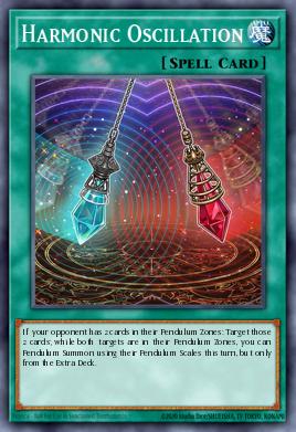 Harmonic Oscillation Yu-Gi-Oh card