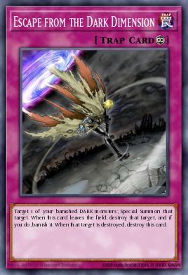 Escape from the Dark Dimension Yu-Gi-Oh card