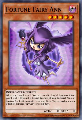 Fortune Fairy Ann Yu-Gi-Oh card