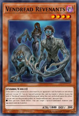 Vendread Revenants Yu-Gi-Oh card