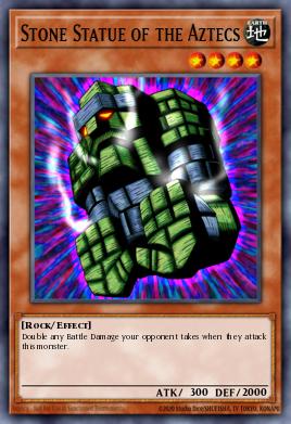 Stone Statue of the Aztecs Yu-Gi-Oh card