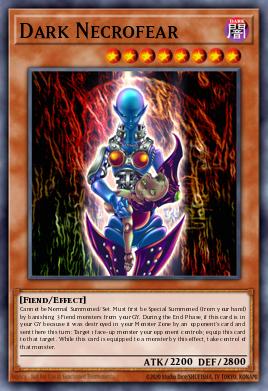 Dark Necrofear Yu-Gi-Oh card