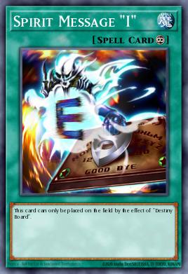 Spirit Message "I" Yu-Gi-Oh card