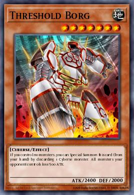 Threshold Borg Yu-Gi-Oh card