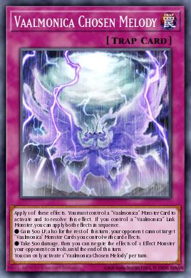 Vaalmonica Chosen Melody Yu-Gi-Oh card