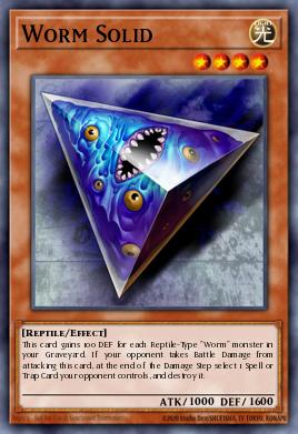 Worm Solid Yu-Gi-Oh card