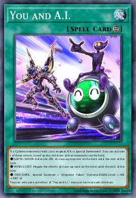 You and A.I. Yu-Gi-Oh card