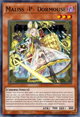 Maliss <P> Dormouse Yu-Gi-Oh card