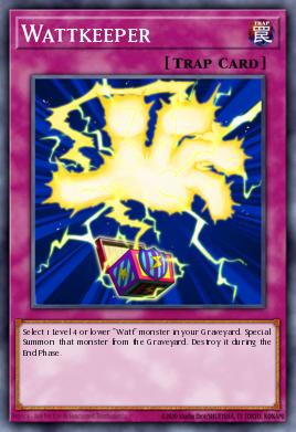 Wattkeeper Yu-Gi-Oh card