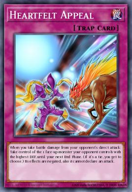Heartfelt Appeal Yu-Gi-Oh card