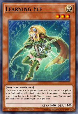 Learning Elf Yu-Gi-Oh card