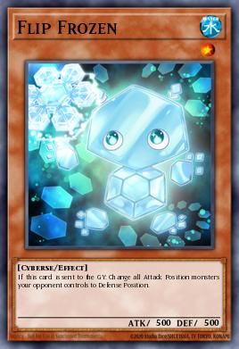 Flip Frozen Yu-Gi-Oh card