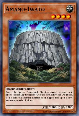 Amano-Iwato Yu-Gi-Oh card