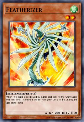 Featherizer Yu-Gi-Oh card