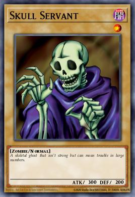 Skull Servant Yu-Gi-Oh card