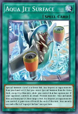 Aqua Jet Surface Yu-Gi-Oh card