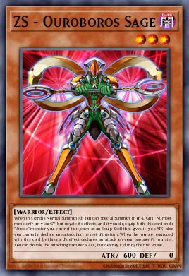 ZS - Ouroboros Sage Yu-Gi-Oh card
